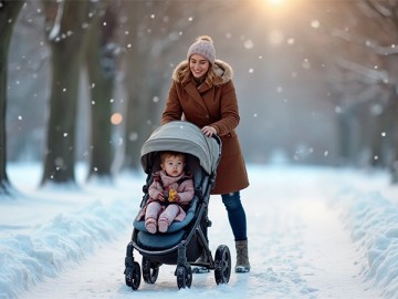 Що робить коляску справді зимовою? ТОП-5 зимових колясок.